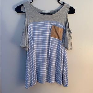 Cold shoulder top from Drygoods!! Good condition